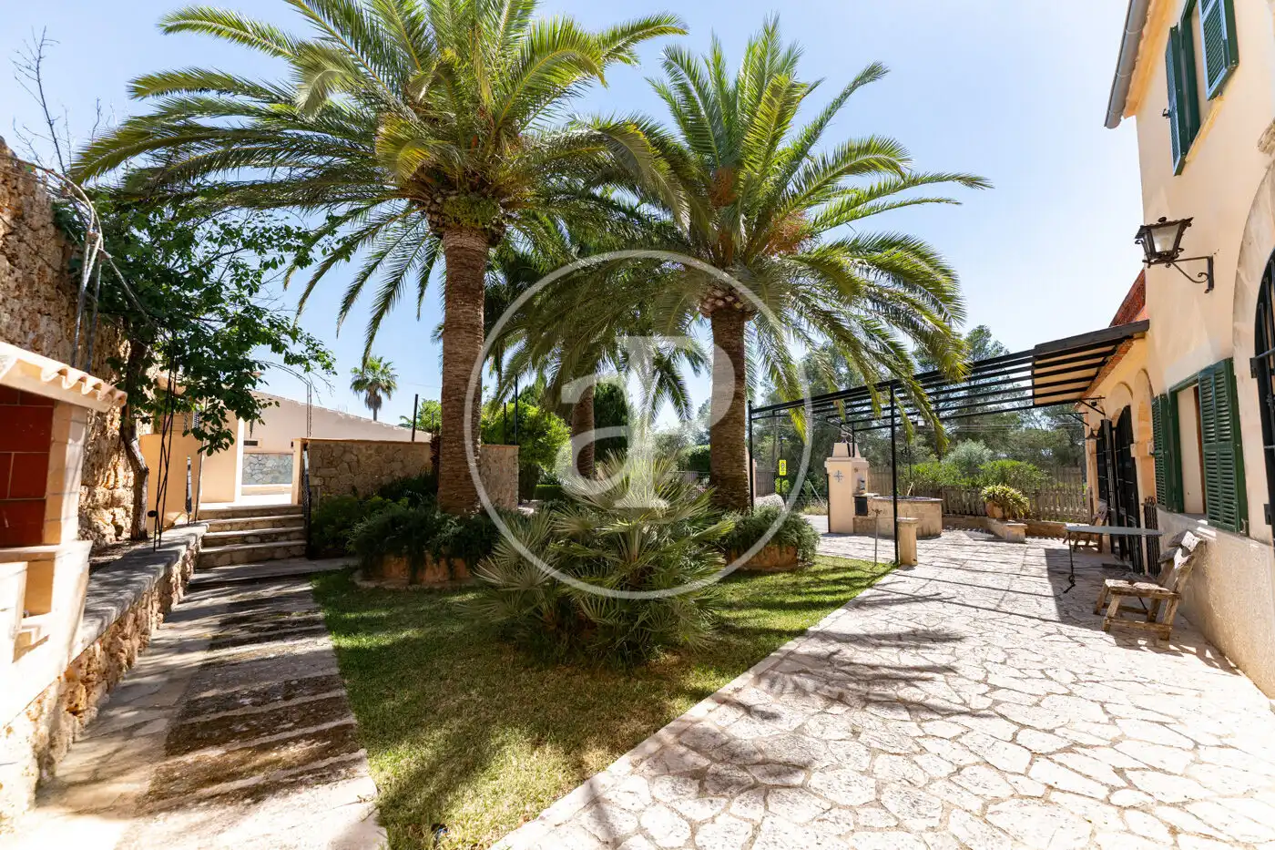 Jardí de Casa adosada en venda en Lloret de Vistalegre amb Aire condicionat, Calefacció i Jardí privat