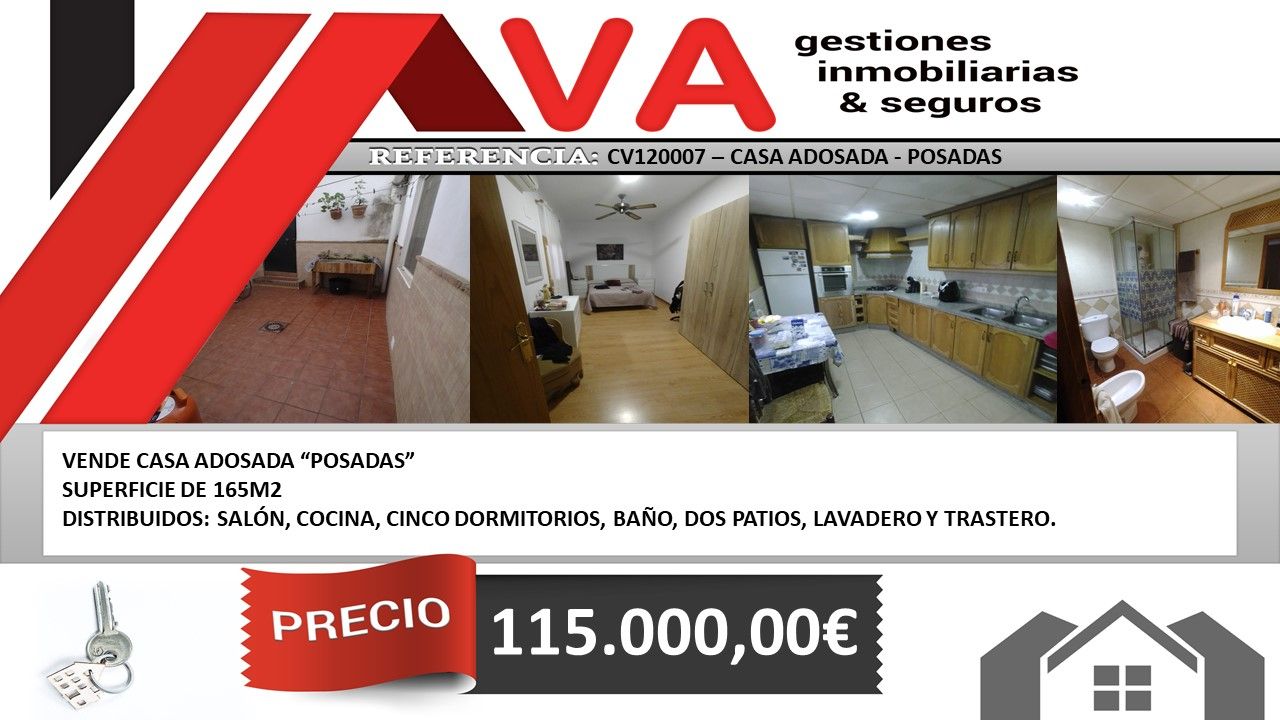 Dormitori de Casa adosada en venda en Posadas