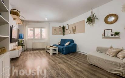 Living room of Flat for sale in Badalona  with Air Conditioner, Heating and Parquet flooring