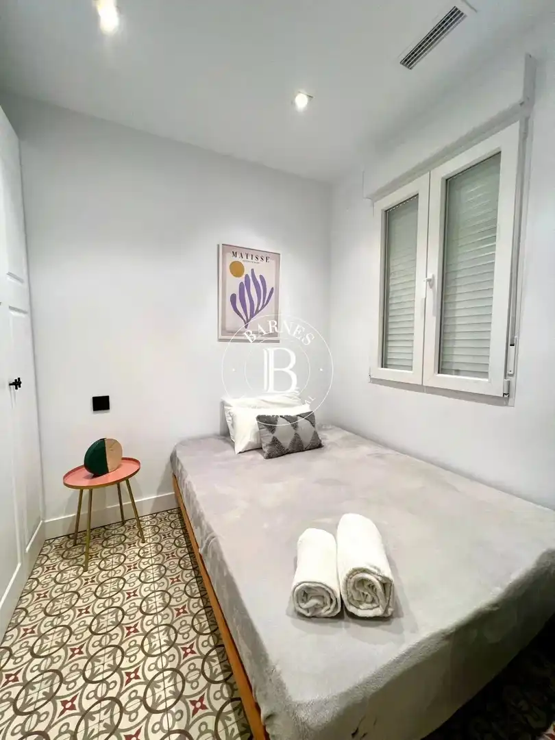 Bedroom of Attic for rent in Madrid  with Air Conditioner, Heating and Furnished