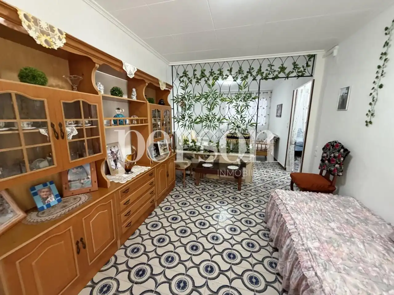 Sala de estar de Piso en venta en Sueca con Aire acondicionado y Amueblado