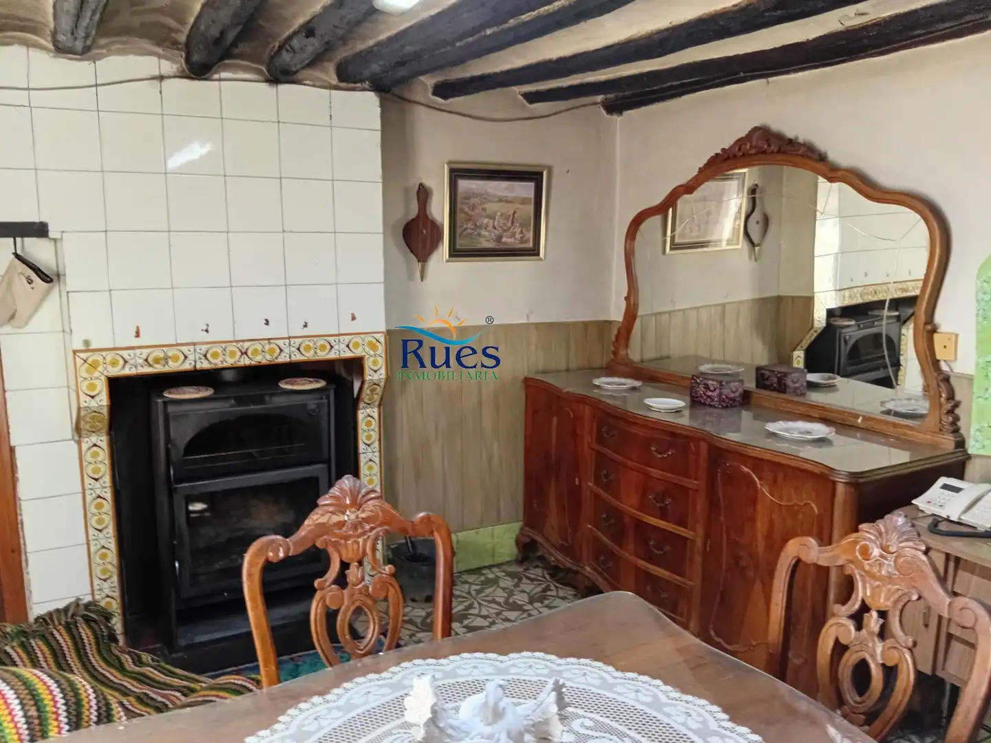 Dining room of Houses for sale in Tírig  with Heating, Terrace and Furnished