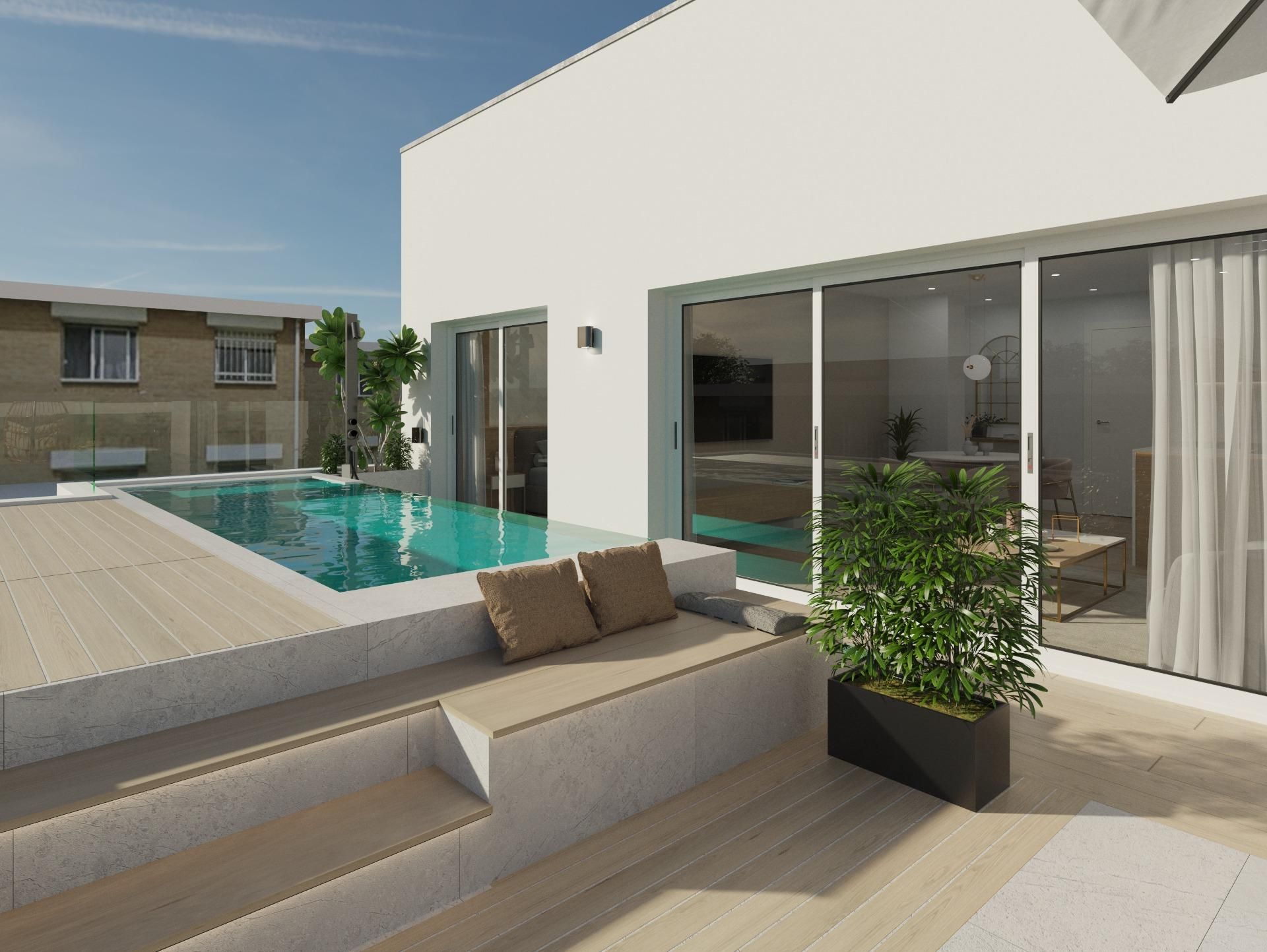 Terrace of Attic for sale in Guardamar del Segura  with Terrace, Swimming Pool and Balcony