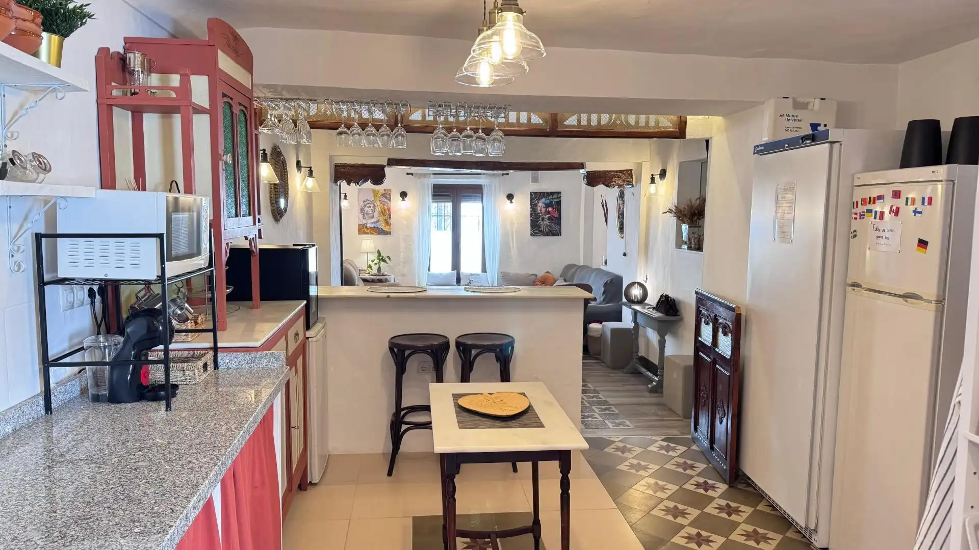 Kitchen of Houses for sale in Iznájar  with Air Conditioner, Heating and Terrace