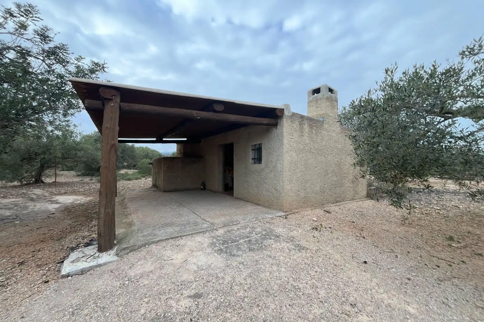 Vista exterior de Finca rústica en venta en L'Ampolla con Terraza