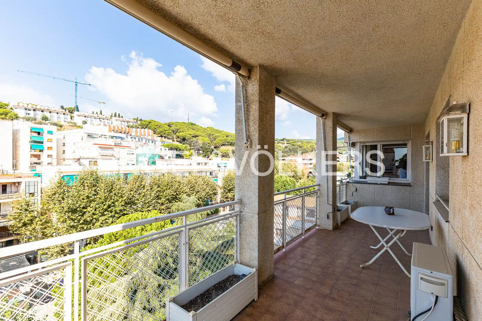 Terrace of Flat for sale in Caldes d'Estrac  with Air Conditioner, Heating and Private garden