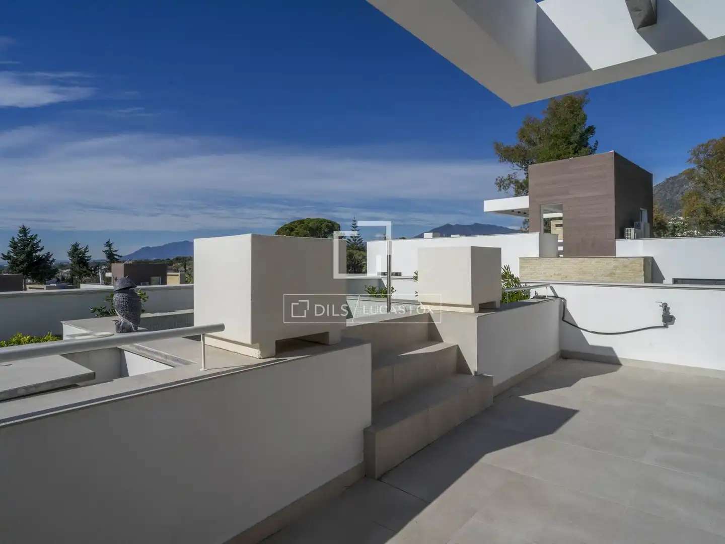 Terraza de Casa o chalet en venta en Marbella con Aire acondicionado, Calefacción y Jardín privado