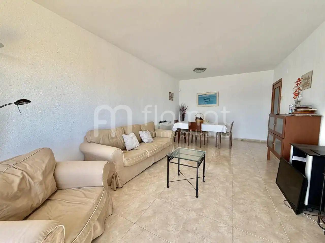 Sala de estar de Ático en venta en Malgrat de Mar con Aire acondicionado, Terraza y Balcón
