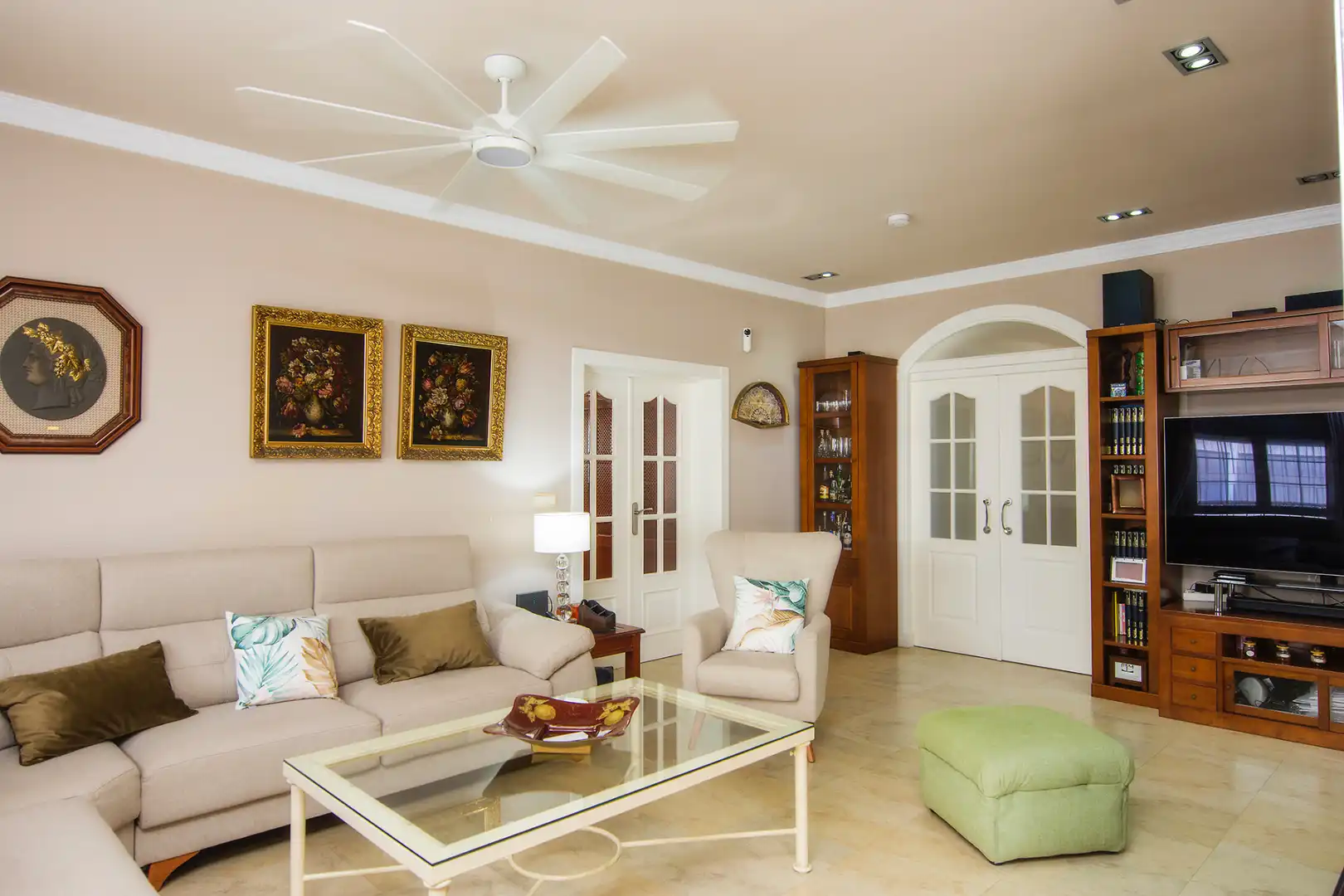 Sala de estar de Casa o chalet en venta en Carboneras con Aire acondicionado, Calefacción y Jardín privado