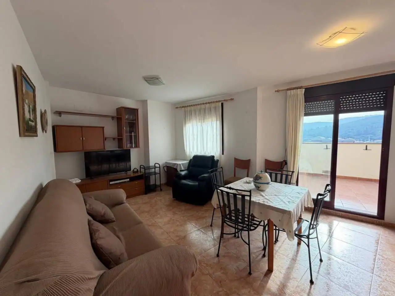 Wohnzimmer von Wohnung zum Verkauf in Ribesalbes mit Terrasse, Abstellraum und Möbliert
