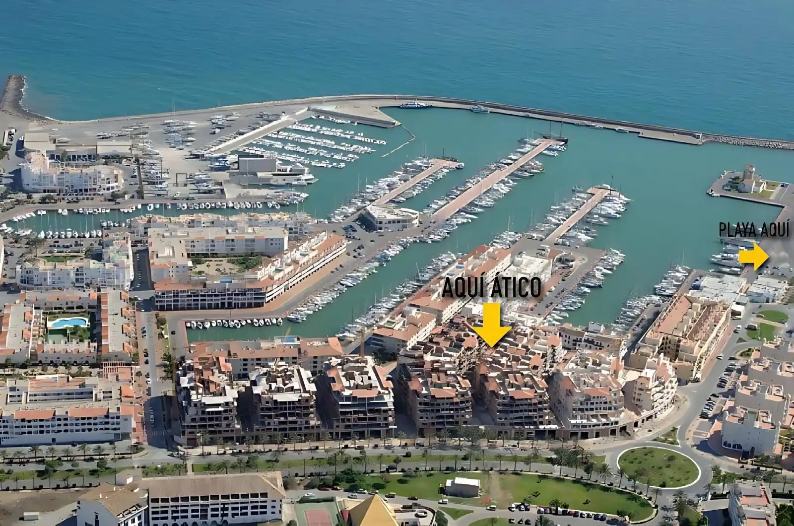 Àtic en venda en El Ejido amb Aire condicionat, Terrassa i Moblat