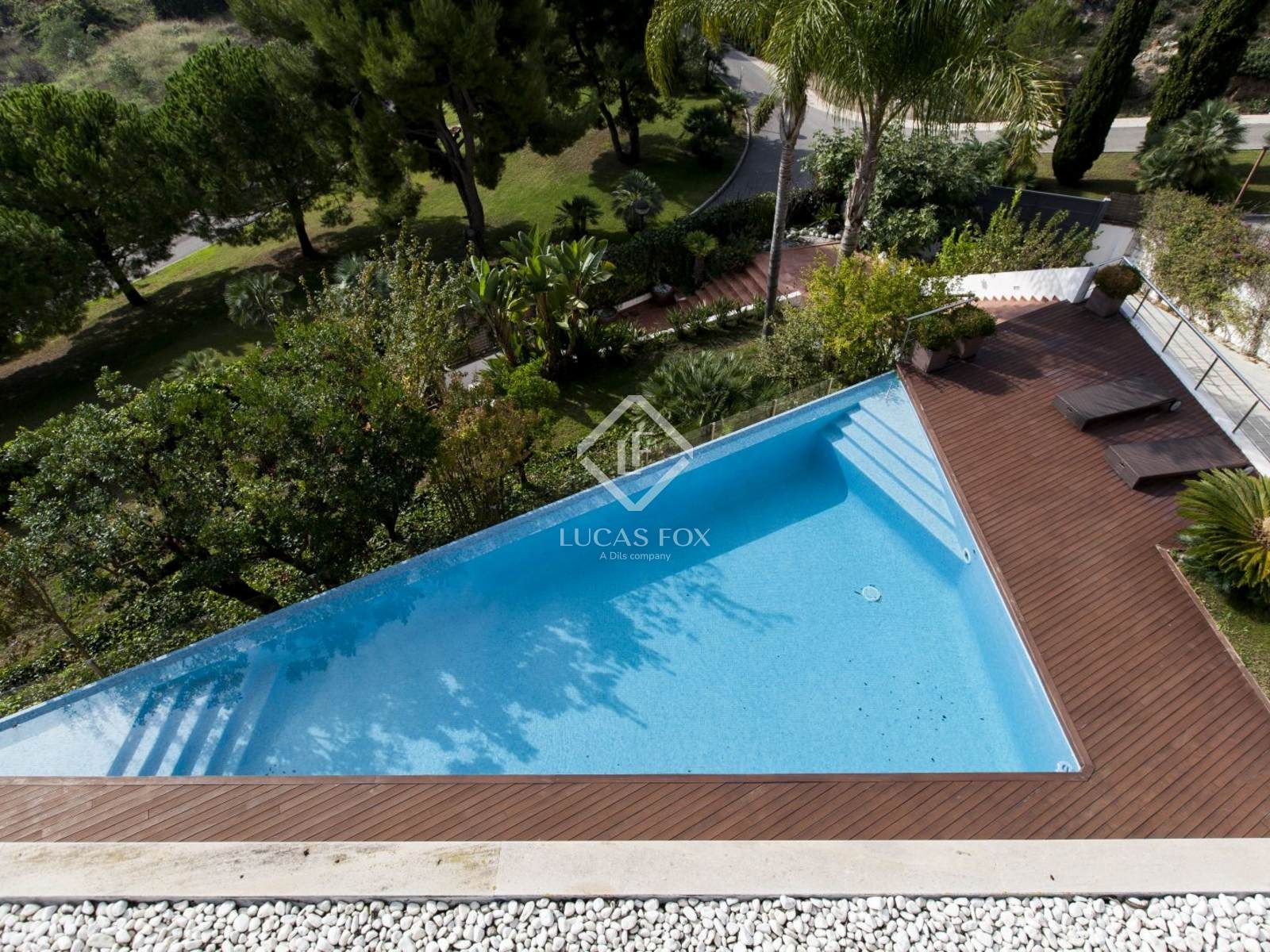 Piscina de Casa o xalet en venda en Sitges amb Aire condicionat, Calefacció i Jardí privat