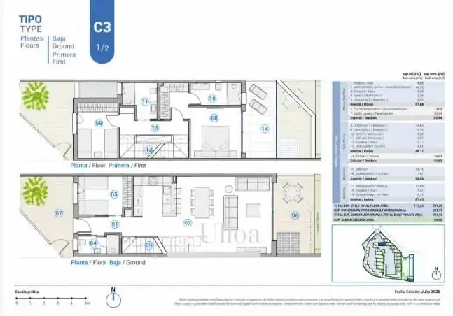 Maison mitoyenne avec piscine à vendre à Pueblo Español - Coveta Fumá, imagen 13