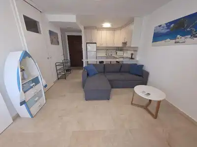 Sala de estar de Apartamento en venta en Fuengirola con Aire acondicionado, Calefacción y Terraza