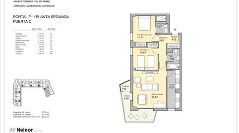 Photo 2 from new construction home in Flat for sale in   Avenida Araba, Arrasate / Mondragón, Gipuzkoa
