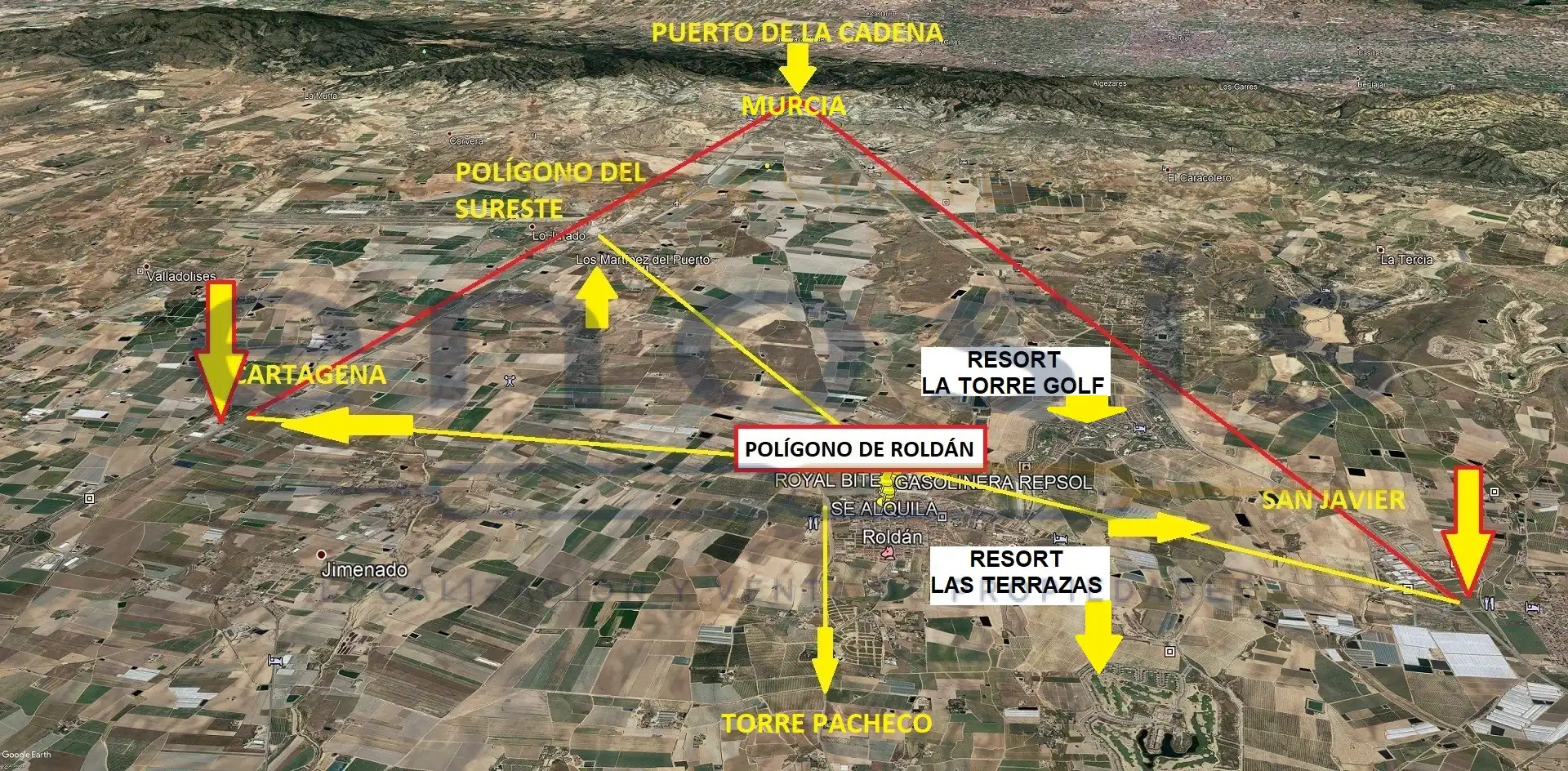 Industrial land for sale in Torre-Pacheco