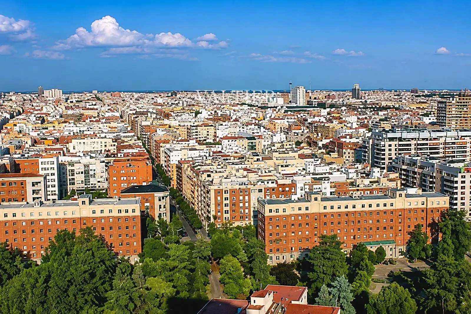Vista exterior de Piso de alquiler en Madrid con Aire acondicionado y Amueblado