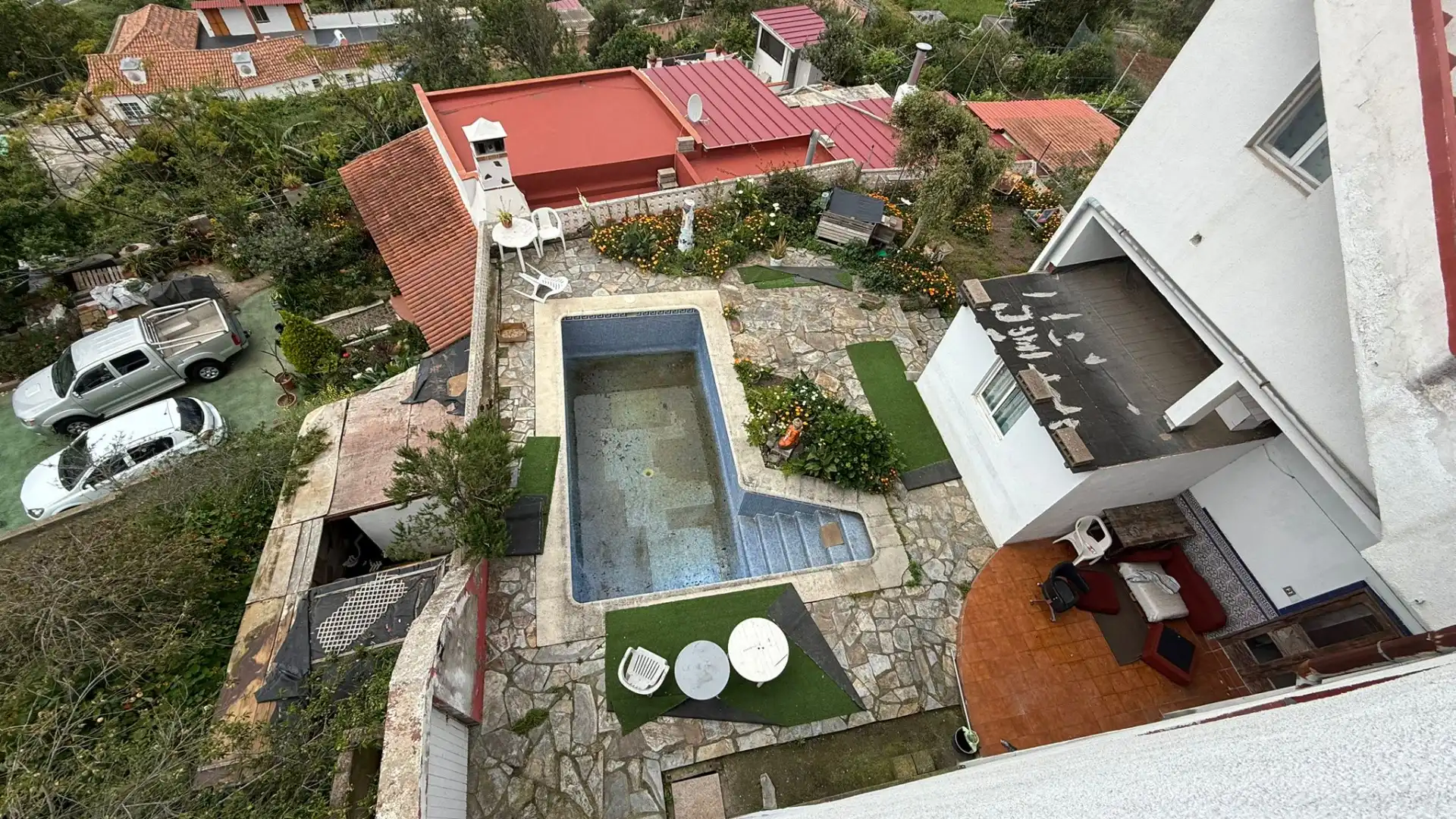 Piscina de Finca rústica en venta en Icod de los Vinos con Jardín privado, Terraza y Trastero