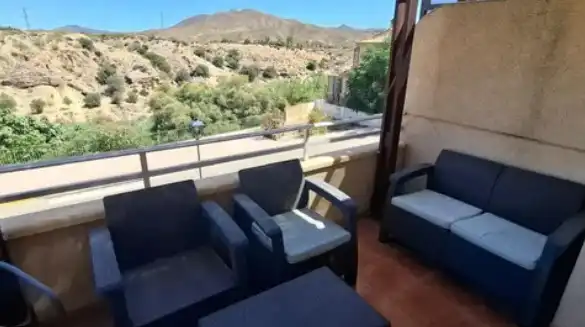 Terrassa de Casa adosada en venda en Huércal-Overa amb Aire condicionat, Calefacció i Terrassa