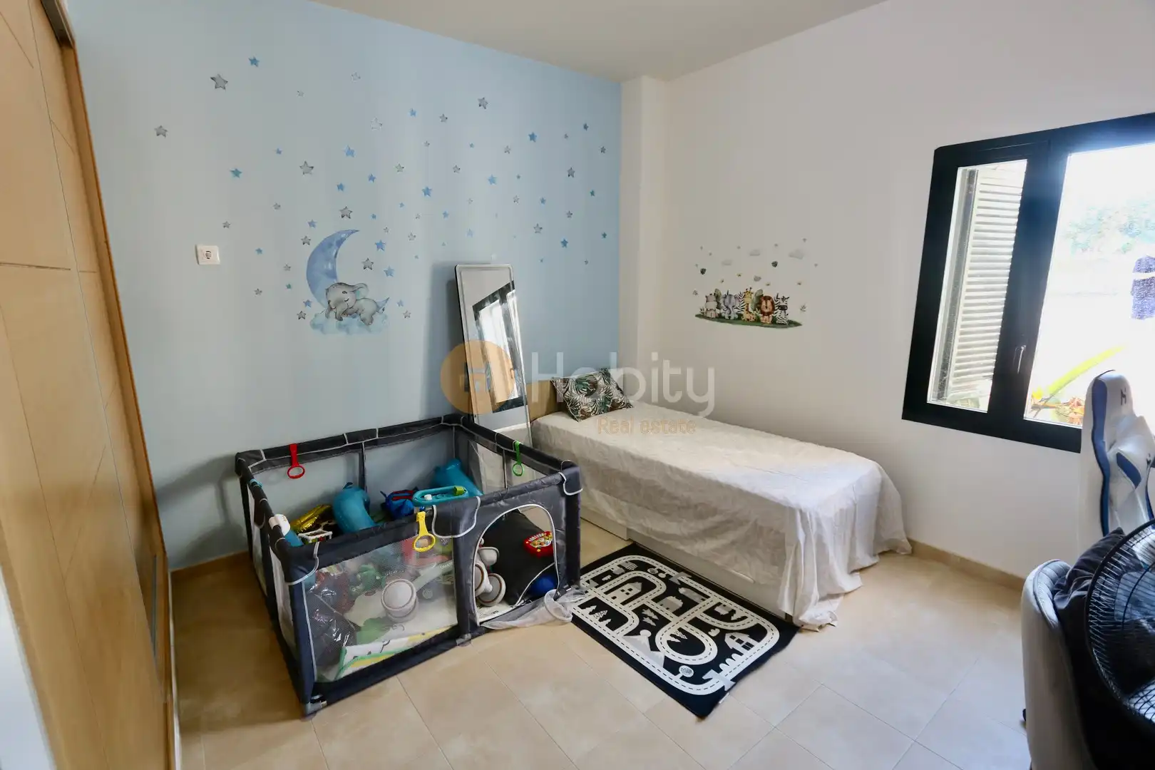 Schlafzimmer von Erdgeschoss zum Verkauf in Fuente Álamo de Murcia mit Klimaanlage, Heizung und Terrasse