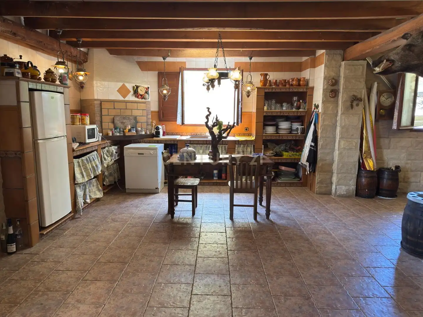 Kitchen of Houses for sale in Cunit  with Air Conditioner