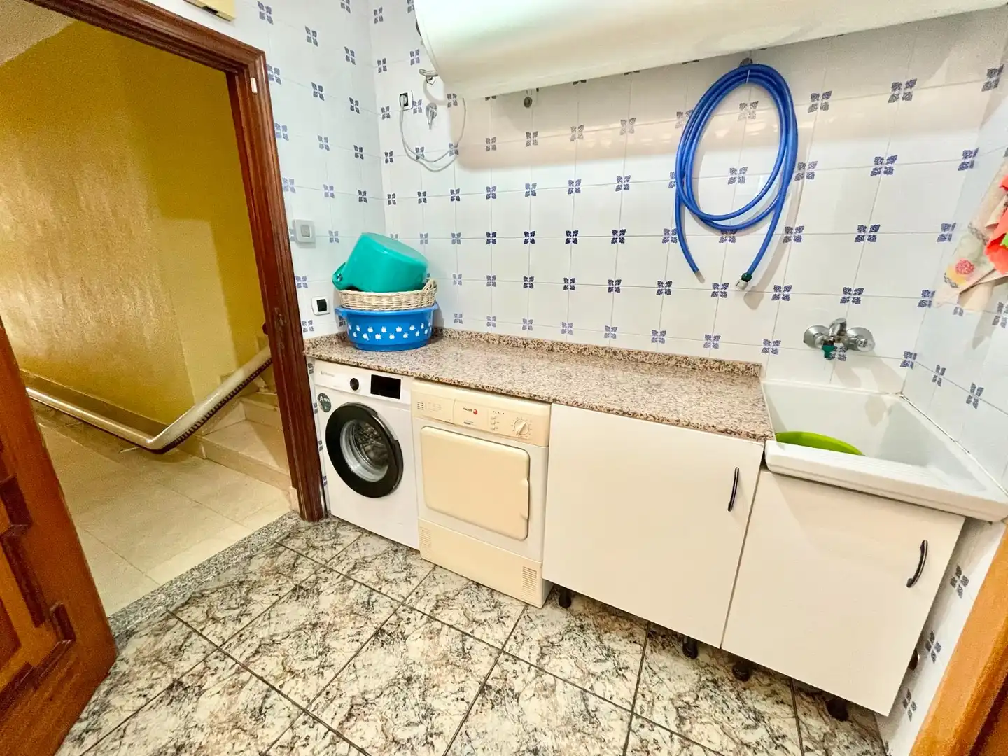 Cuina de Casa o xalet de lloguer en Los Alcázares amb Aire condicionat, Moblat i Rentadora