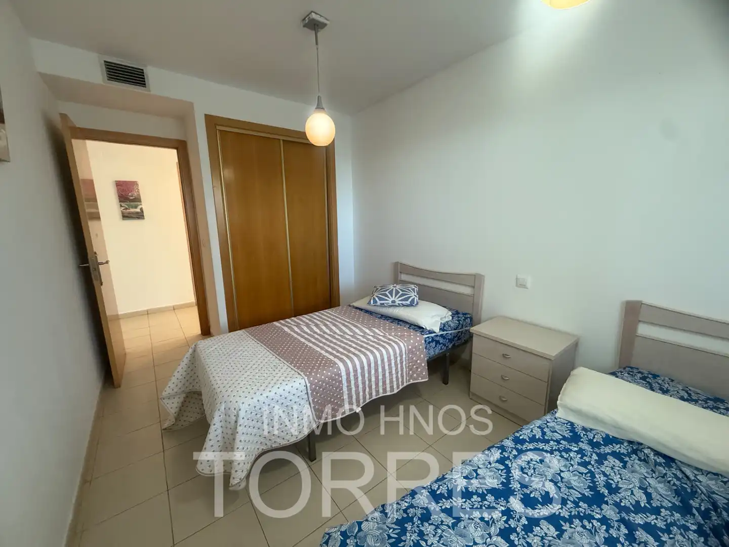 Dormitori de Apartament en venda en Peñíscola / Peníscola amb Aire condicionat, Jardí privat i Terrassa