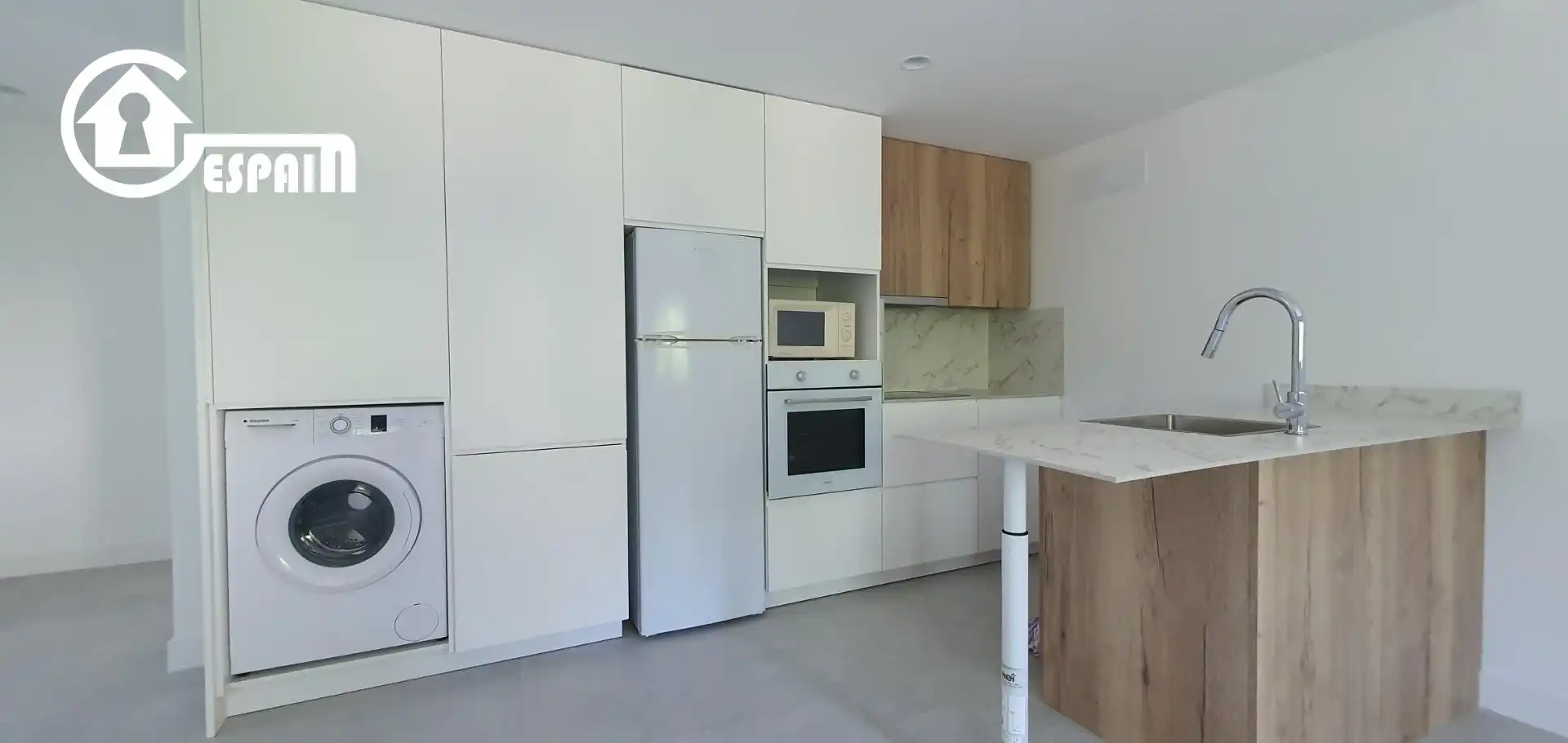 Küche von Wohnung zur Miete in Madrid mit Klimaanlage und Heizung