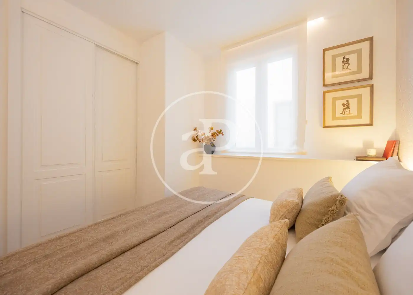 Schlafzimmer von Wohnung zum Verkauf in Madrid mit Klimaanlage, Heizung und Abstellraum