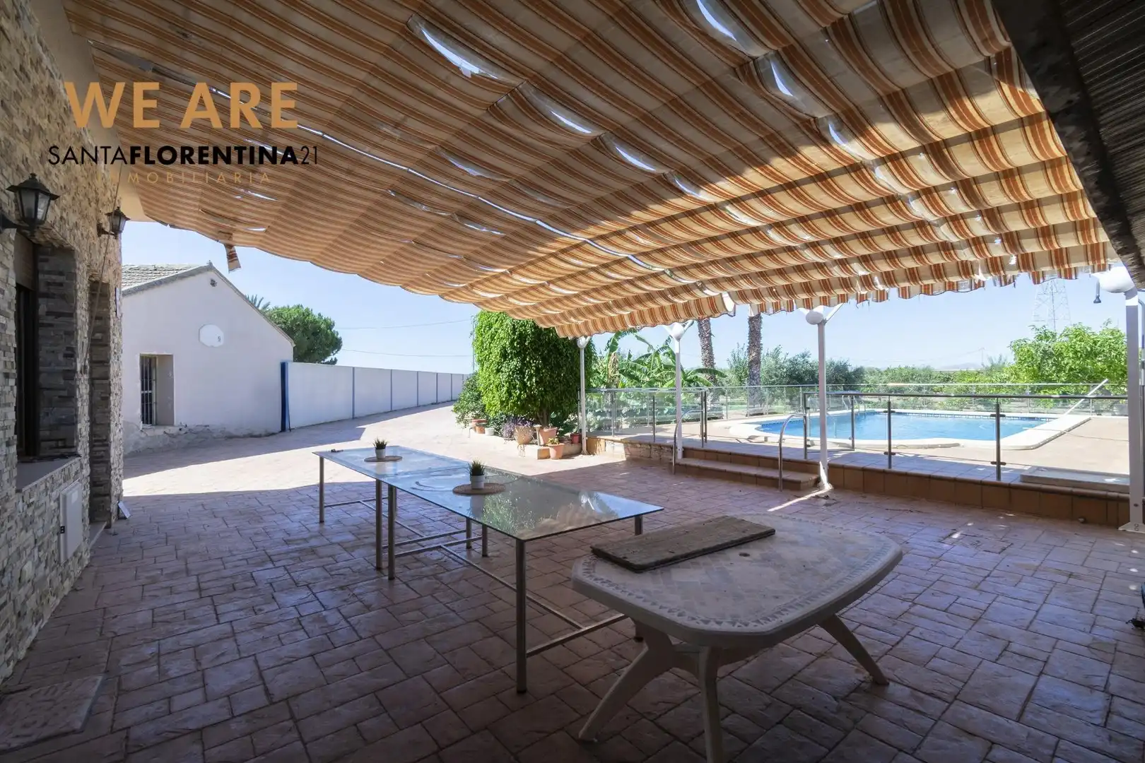 Terrasse von Country house zum Verkauf in Cartagena mit Heizung, Privatgarten und Terrasse
