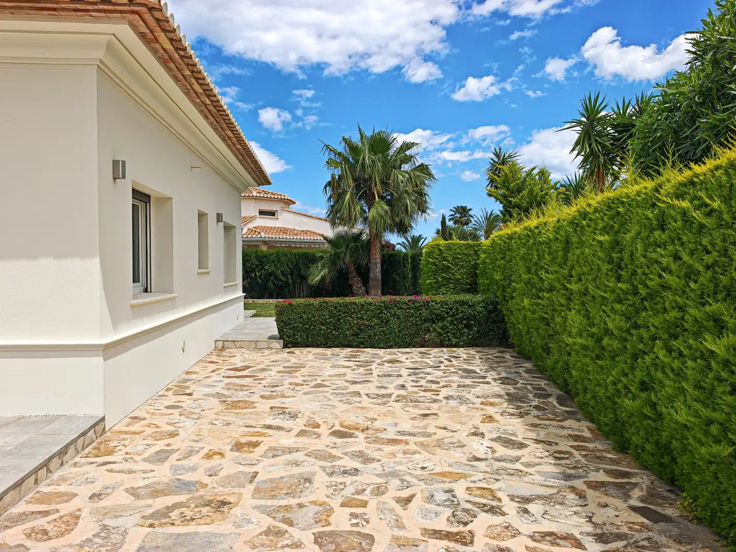 Garden of Houses for sale in Dénia  with Air Conditioner, Heating and Private garden