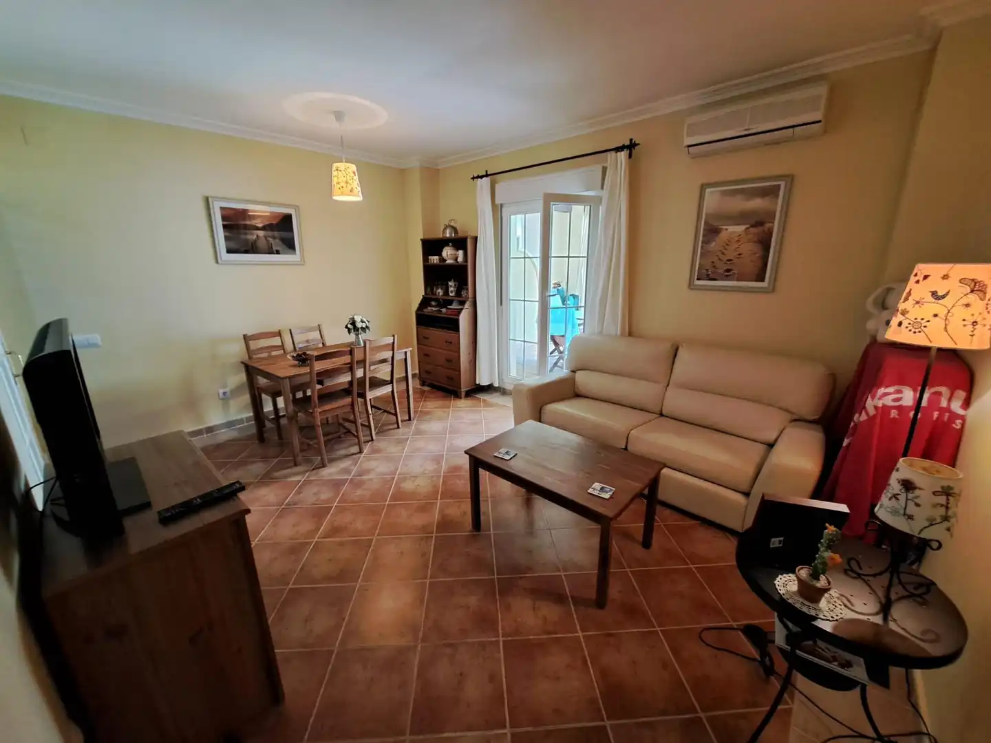 Sala d'estar de Apartament en venda en Ayamonte amb Terrassa, Moblat i Balcó