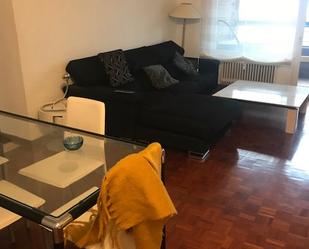 Living room of Flat to rent in  Pamplona / Iruña  with Heating, Parquet flooring and Terrace