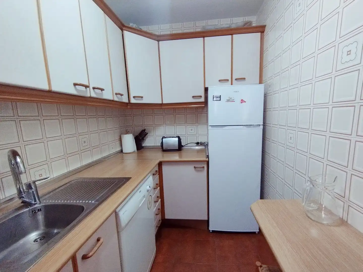 Cocina de Apartamento de alquiler en Fuengirola con Terraza