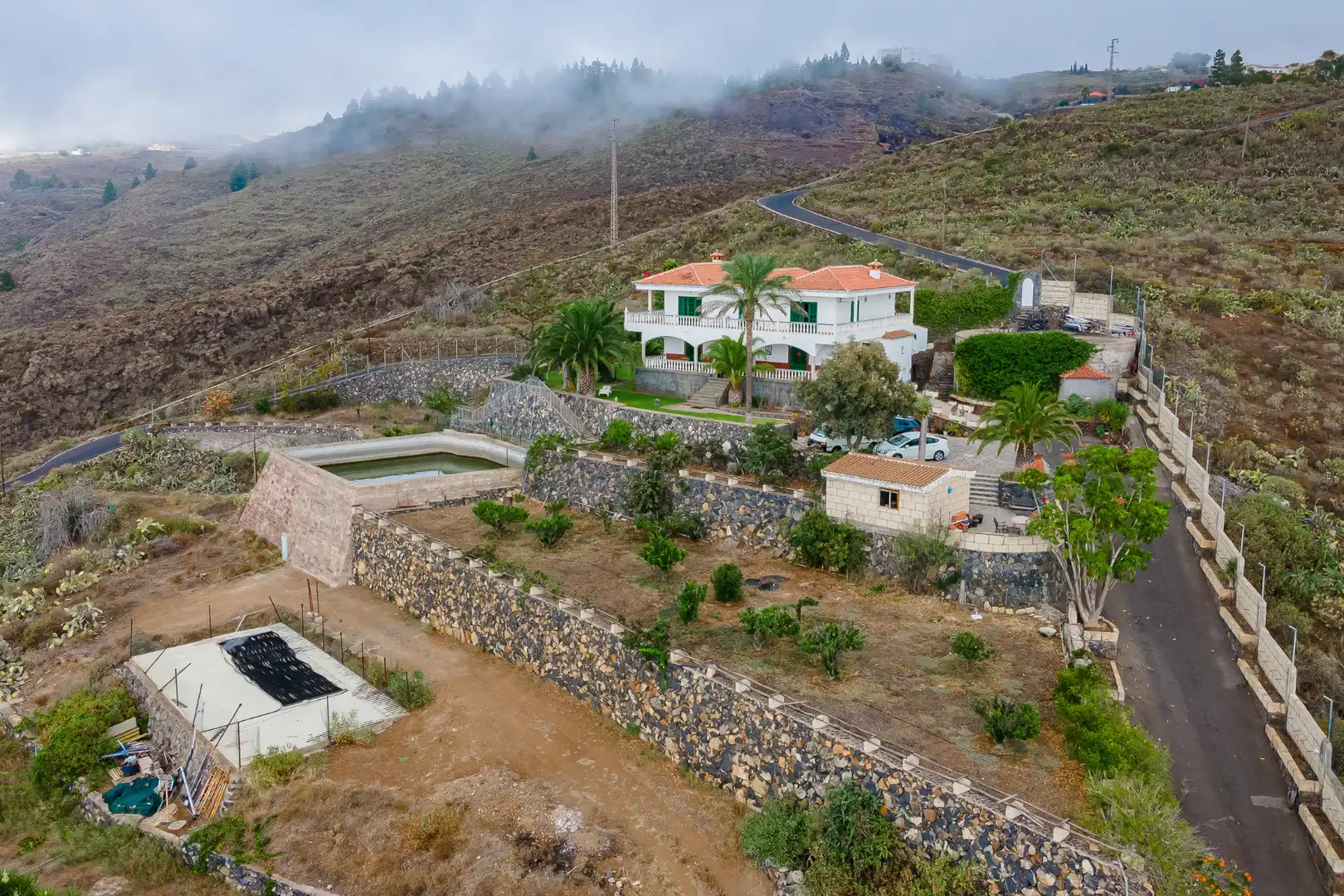 Vista exterior de Finca rústica en venta en Arona con Aire acondicionado, Terraza y Trastero