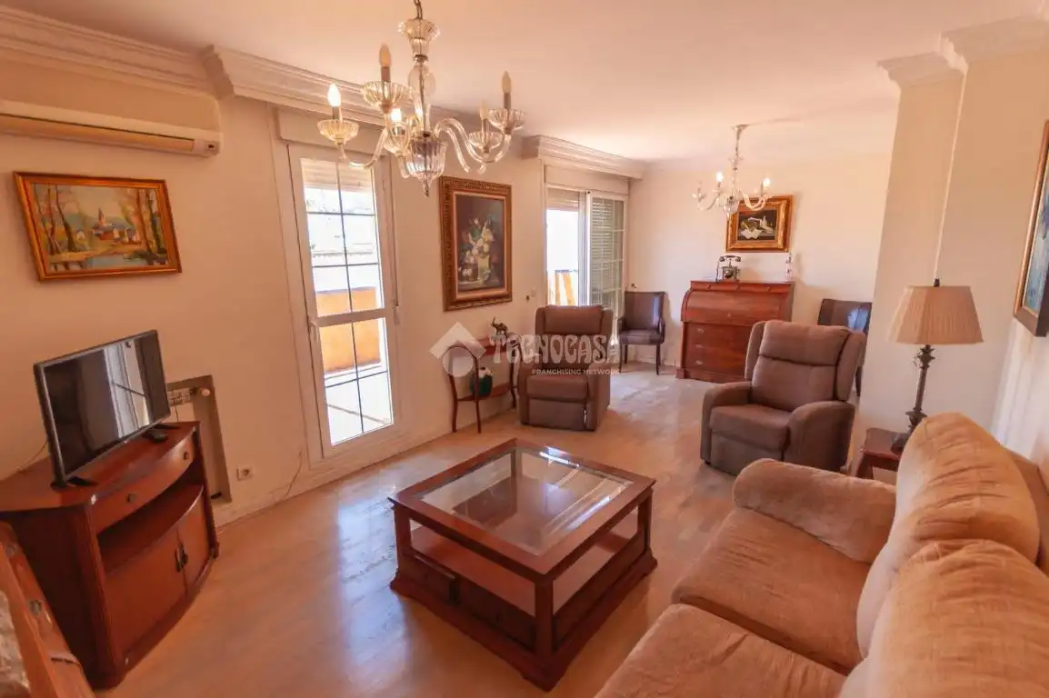 Sala d'estar de Àtic en venda en Estepona amb Terrassa