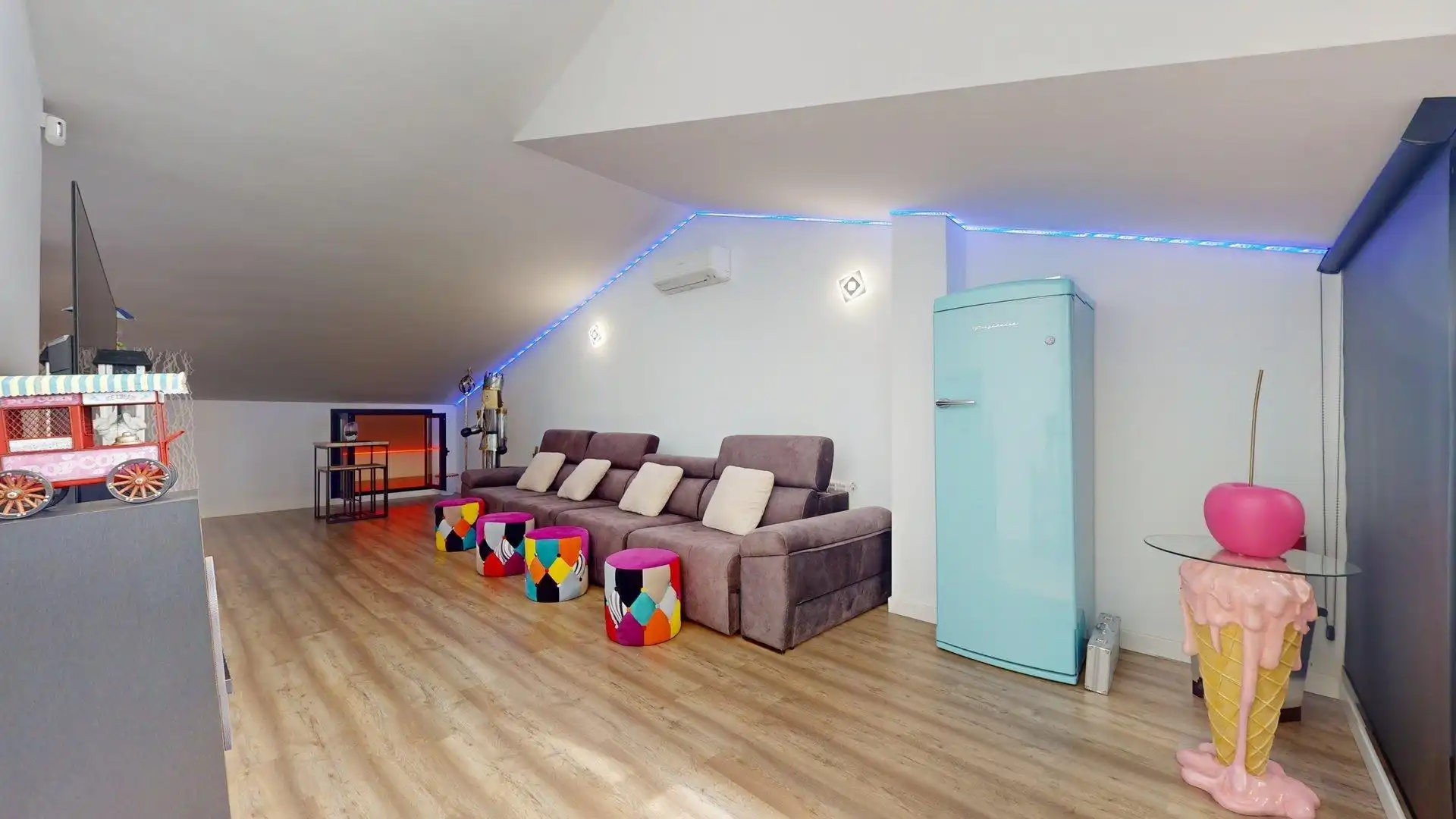 Sala d'estar de Dúplex en venda en Malgrat de Mar amb Aire condicionat, Calefacció i Terrassa