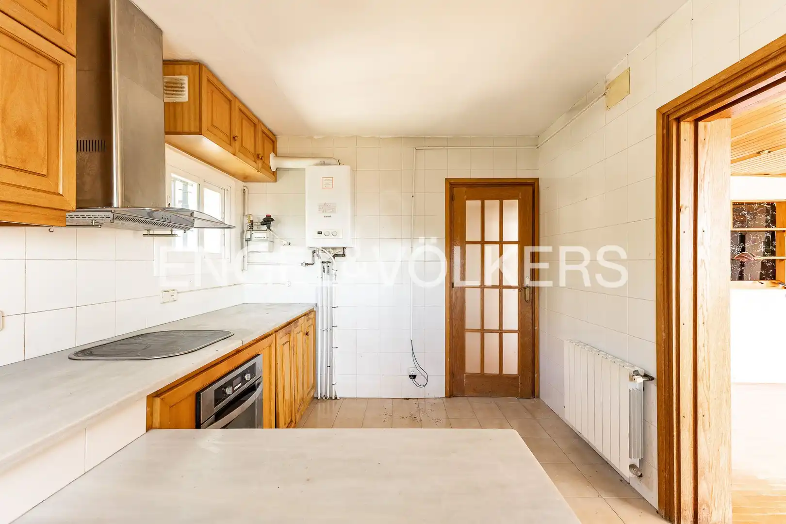 Cocina de Casa o chalet en venta en Alella con Calefacción, Jardín privado y Parquet