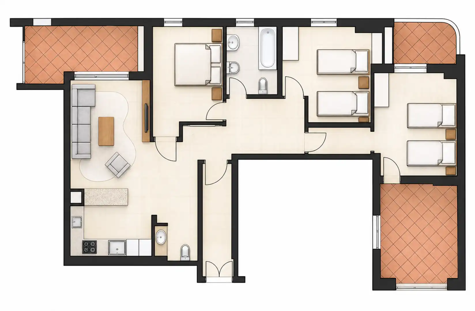 Apartments for sale in Manilva  with Air Conditioner, Terrace and Storage room
