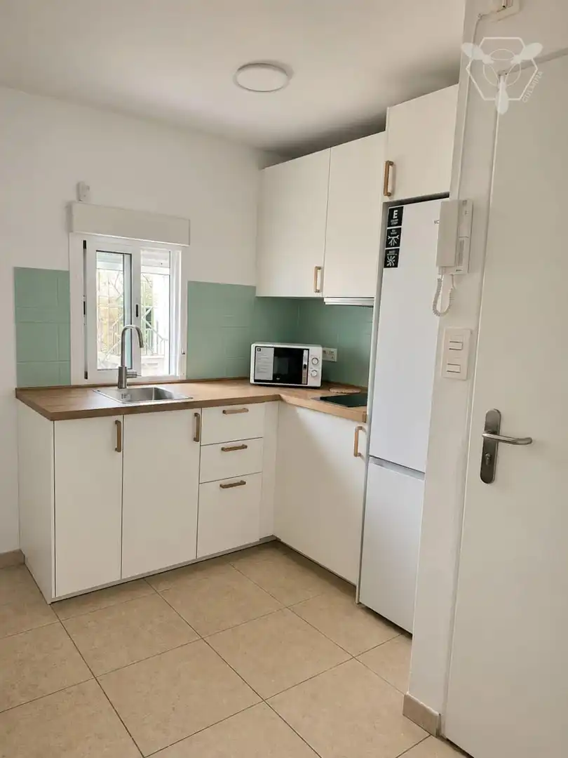 Kitchen of Flat for rent in Huelva  with Terrace and Furnished