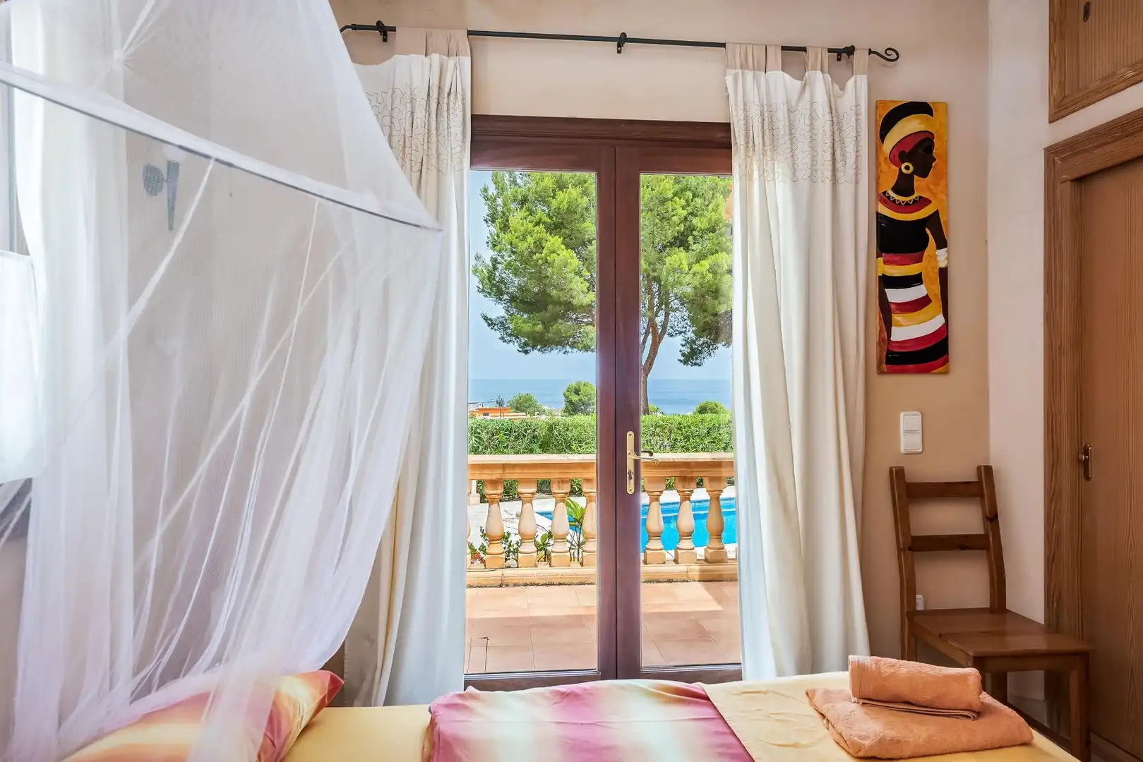 Bedroom of Houses for sale in Artà  with Air Conditioner, Heating and Terrace