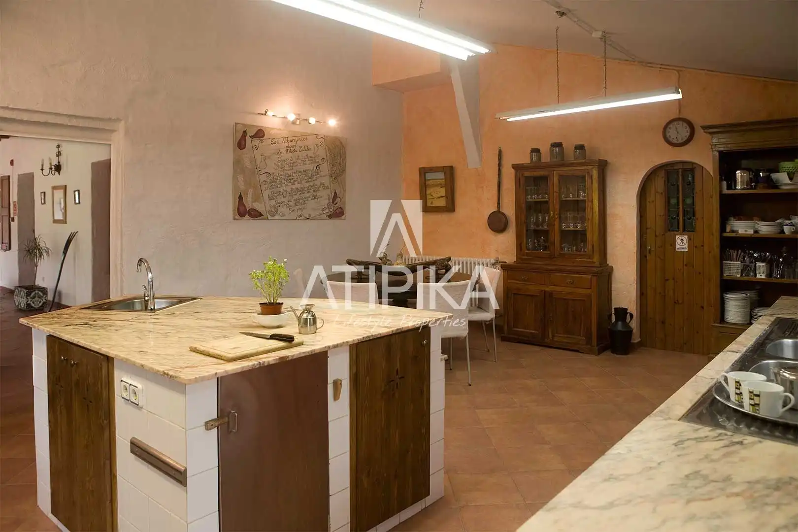 Cocina de Finca rústica en venta en Maó - Mahón con Aire acondicionado, Piscina y Horno