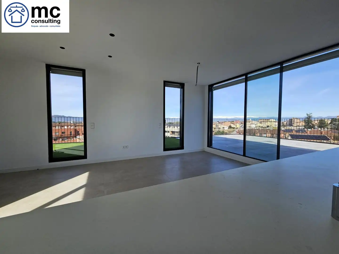 Sala d'estar de Àtic en venda en Taradell amb Aire condicionat, Calefacció i Terrassa