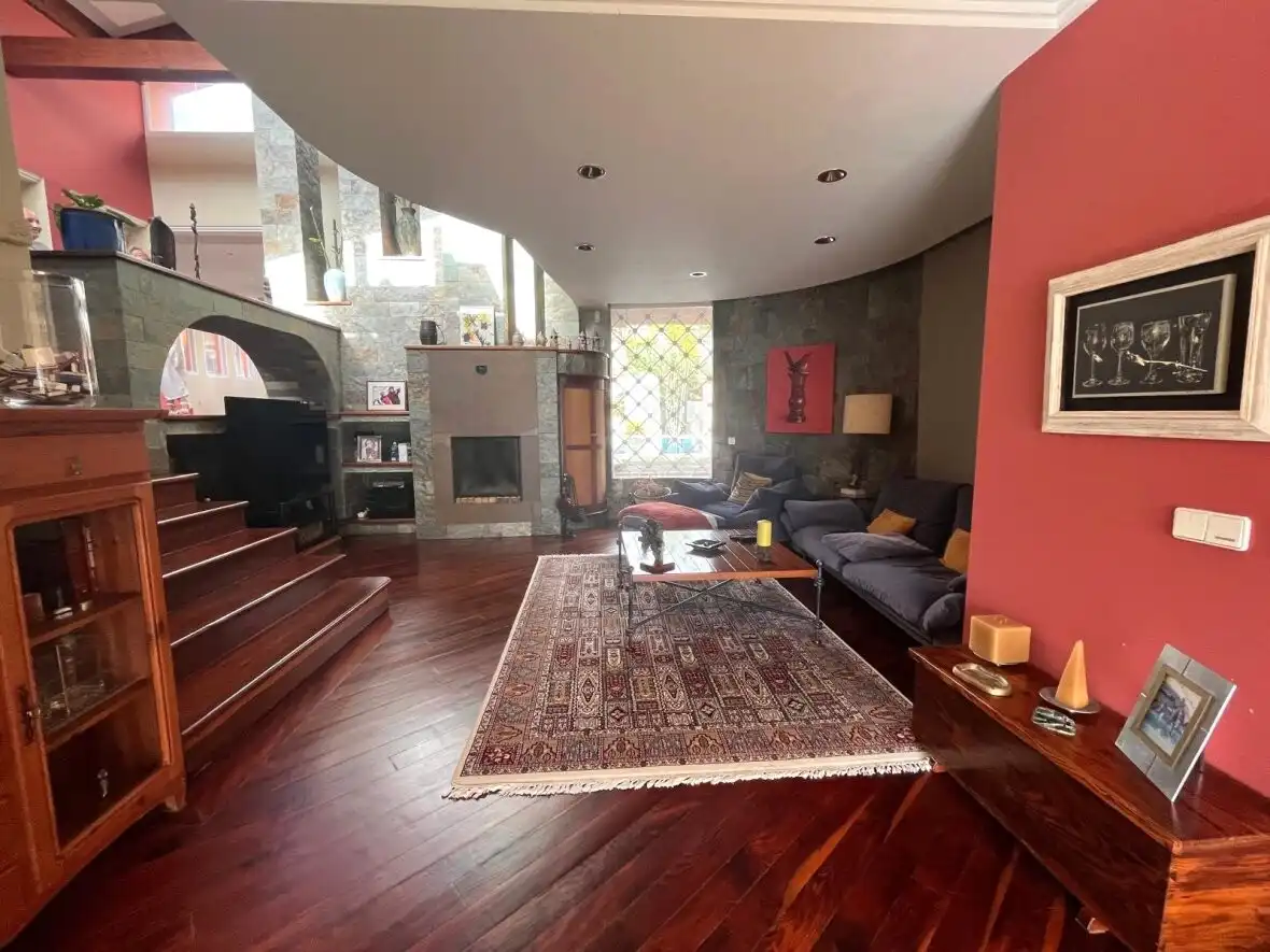 Sala d'estar de Casa o xalet en venda en Tacoronte amb Terrassa