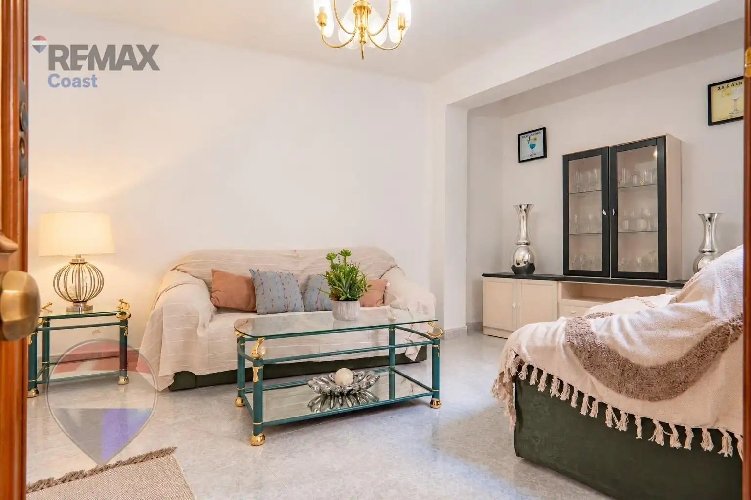 Sala de estar de Piso en venta en Málaga