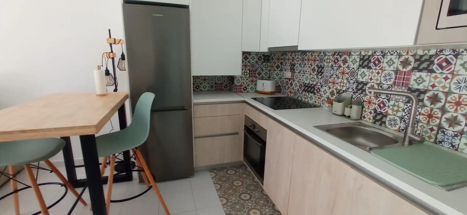 Kitchen of Apartments for rent in Murcia  with Air Conditioner, Furnished and Balcony