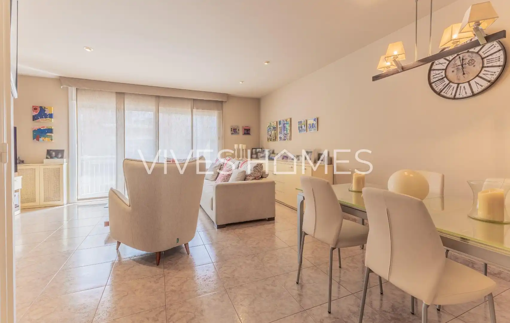 Living room of Houses for sale in Mataró  with Air Conditioner, Heating and Terrace
