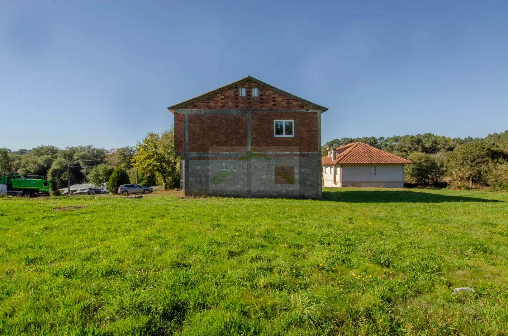 Vista exterior de Casa o chalet en venta en Cerceda con Jardín privado