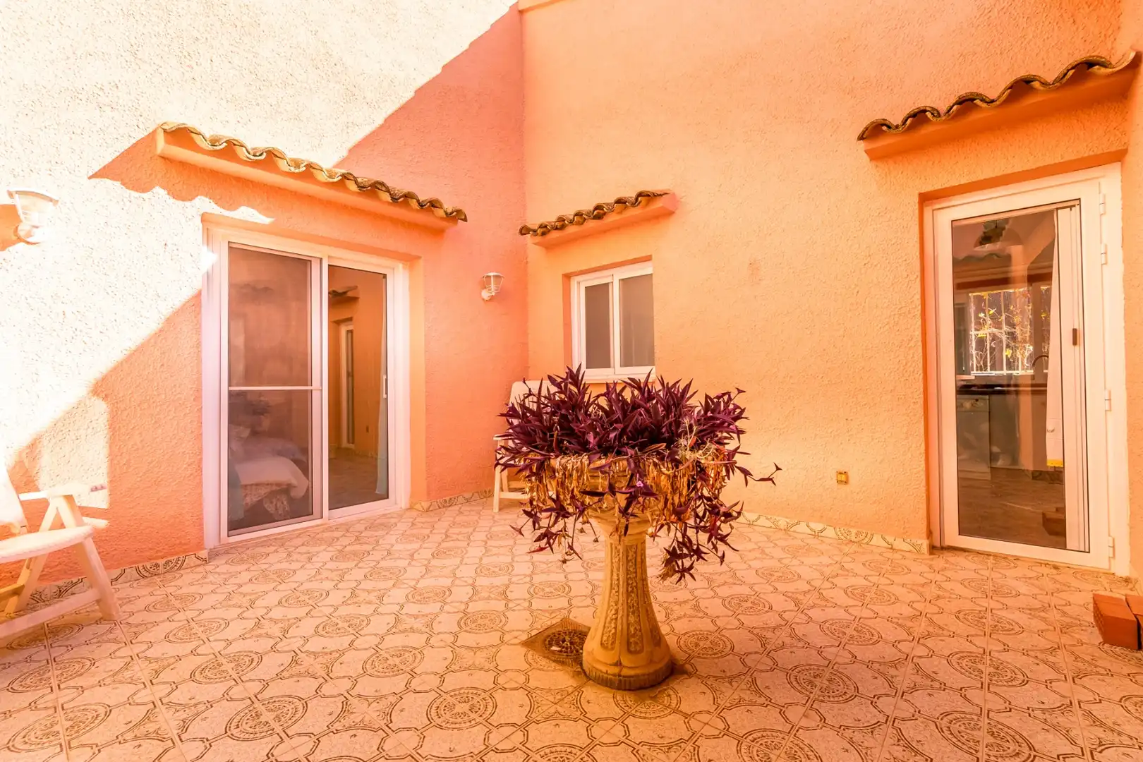 Terrasse von Haus oder Chalet zum Verkauf in L'Alfàs del Pi mit Schwimmbad