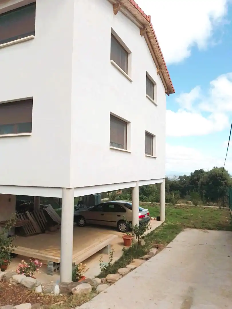 Vista exterior de Casa o xalet en venda en Ocón amb Calefacció, Terrassa i Traster